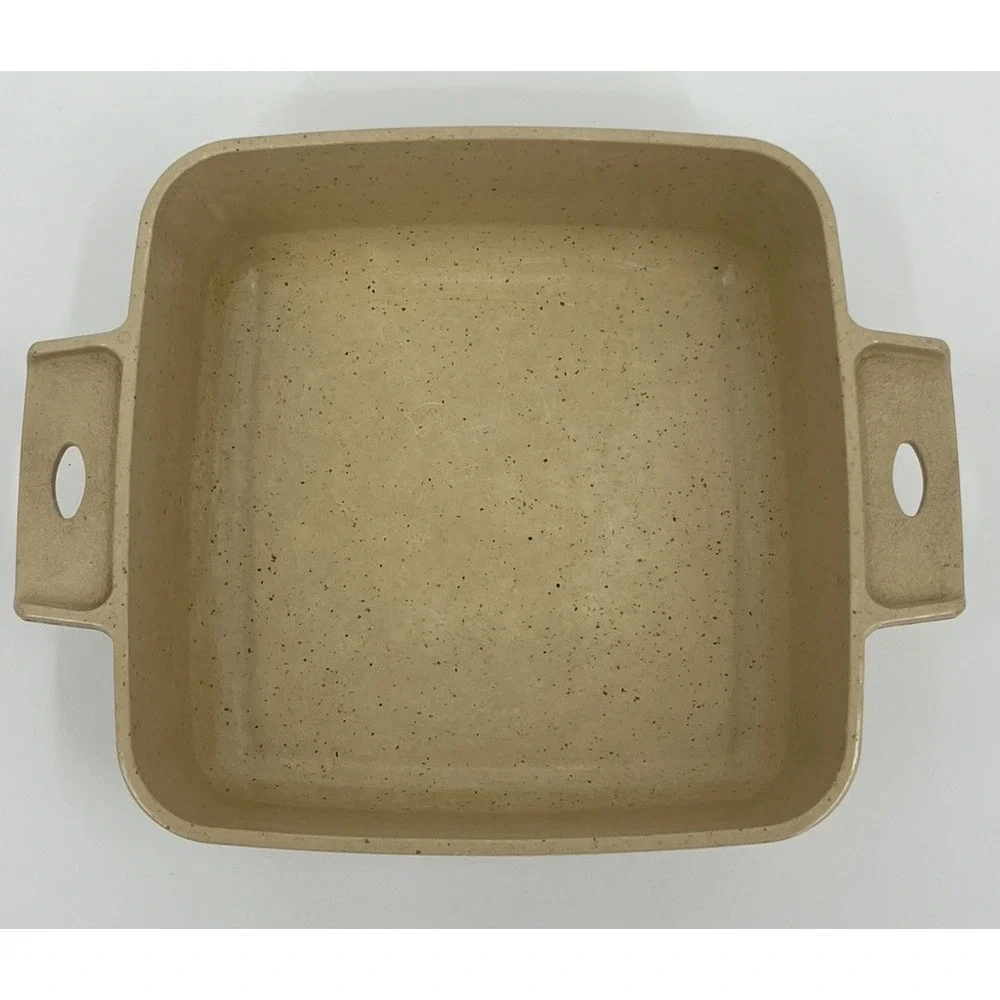 LittonWare Microwave Cookware 1.5 qt Casserole Square Dish 39272 with Lid 39271
